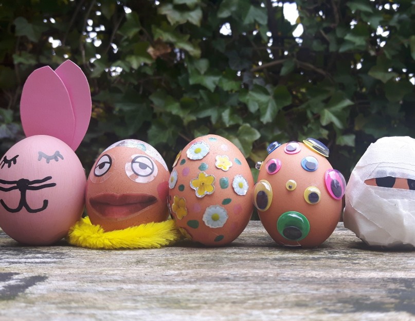 Knutselen voor Pasen: eieren verven en versieren