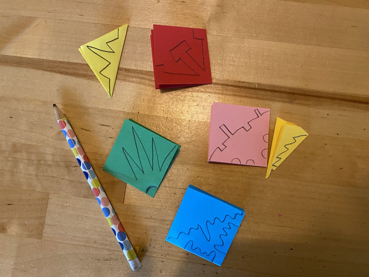 Winters knutselen knip, knap, knippen van ijskristallen! Vettt