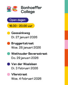 open dagen bonhoeffer college